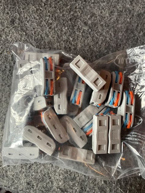 Besillia 20PCS Lever Wire Nut 2-2 Conductor Assortment Pack Conductor ...