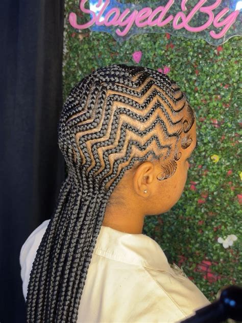 Cornrows Zigzag Hairstyles