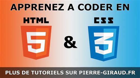 Image result for HTML et CSS Tutoriel