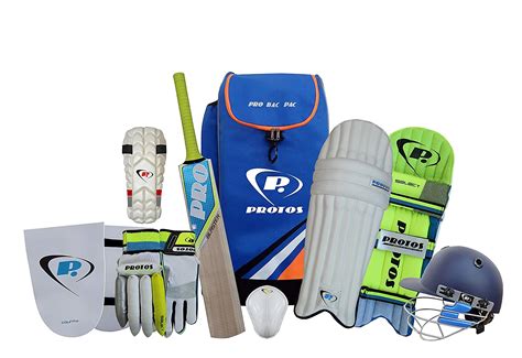 Protos Complete Kashmir Willow Cricket Kit – Jalandhar Style