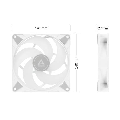 ARCTIC P14 PWM PST A-RGB (WHITE) ACFAN00276A
