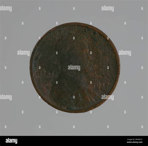 "Riot penny" charred during the 1921 Tulsa Race Massacre 1917 Stock ...