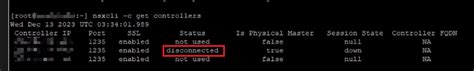 VCF on VxRail: ESXi Shows Disconnect with the NSX-T Controller Plane ...
