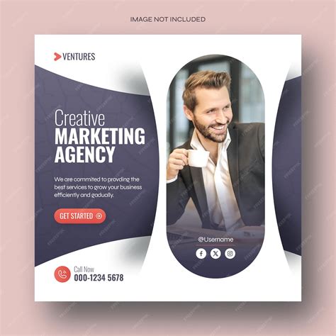 Digital marketing social media post web banner template | Premium PSD