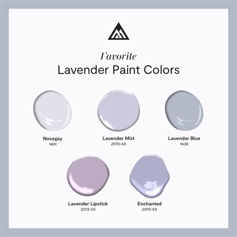 Benjamin Moore Favorite Lavender Paint Colors | Blue paint colors ...