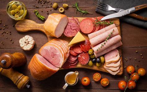 Пазл мясные продукты - разгадать онлайн из раздела "Еда" бесплатно