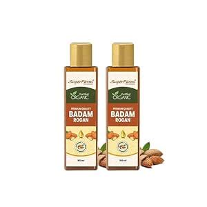 Amazon.in: Buy Superfarm Certified Organic Cold Pressed Badam Rogan ...