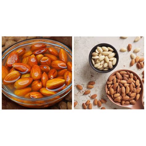 Soaked almonds vs raw almonds,almonds nutrition facts,almonds health benefits,almonds calories ...