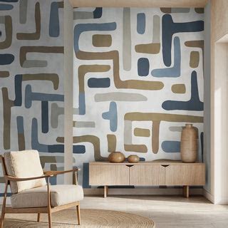 Urban Maze Abstract Wallpaper | Life n Colors