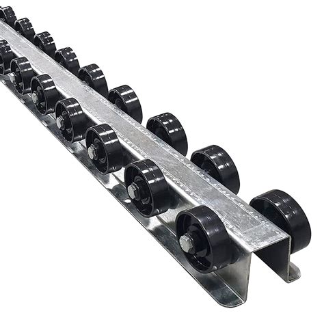 Buy Ultimation Skate Wheel Flow Rail- Heavy Duty Galvanized Steel ...