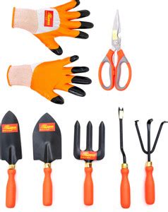 Globus GT-SET5-ORANGE-SCISSOR-GSO Garden Tool Kit Price in India - Buy ...