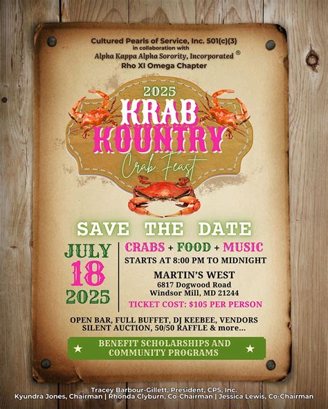 Krab Kountry Crab Feast, Martin's West, Baltimore, 18 July 2025 | AllEvents