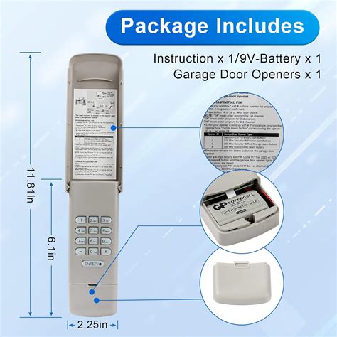 Liftmaster Garage Door Opener Keypad - RRRM