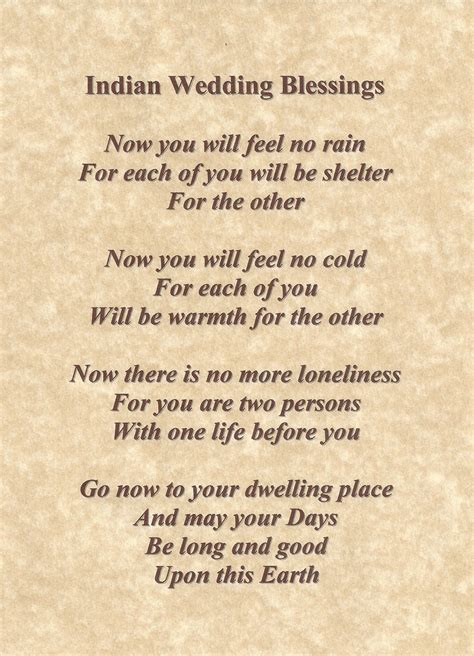 Indian Wedding Blessing at Wedding