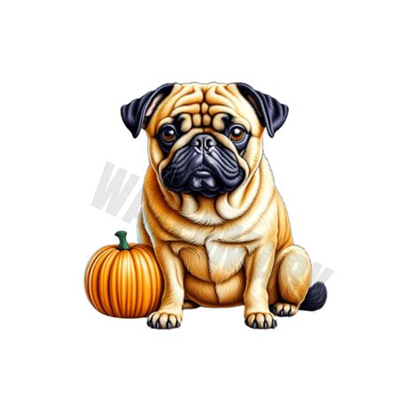 Pug Clipart, Pug Art, Dog Clipart Png, Dog Clipart, Pug Life SVG, Dog ...