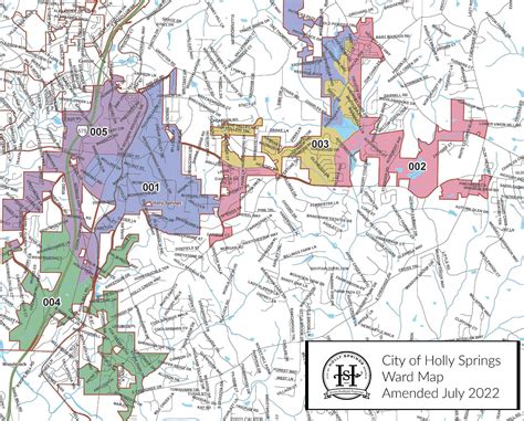 City Ward Map | Holly Springs, GA