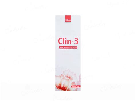 Buy Clin-3 Anti-Acne Face Wash Online at Best Price | Clinikally