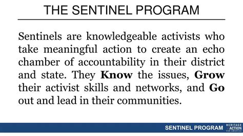 Image result for Sentinel Program