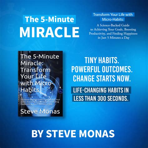 The 5-Minute Miracle: Transform Your Life with Micro-Habits: A Science ...