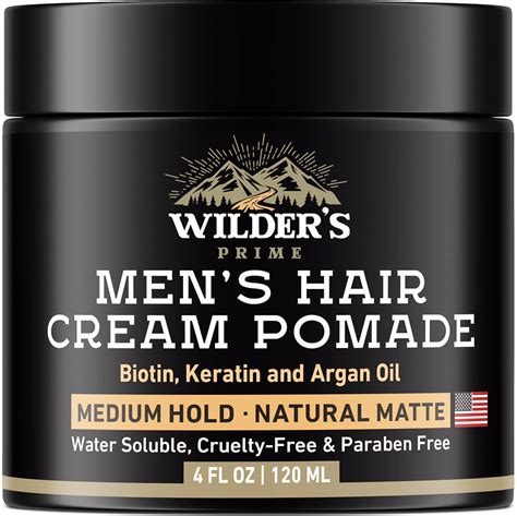 Amazon.com: Hair Pomade for Men - Hair Styling Cream - Medium Hold ...