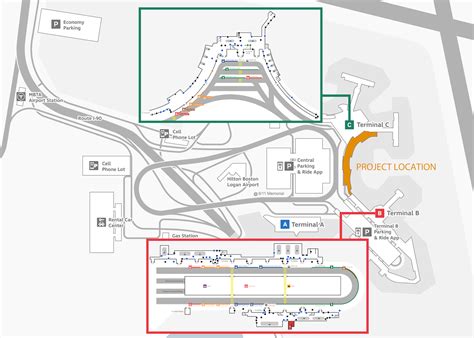 Terminal B to C Connector at Boston Logan International Airport | Massport