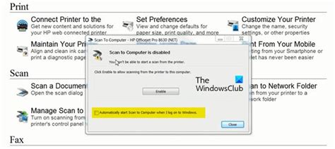 Image result for Scan to Computer Is Disabled