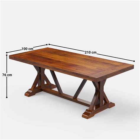 Gable-Jean Dining Table Set- 6 & 8 Seater/ All sizes | Crafts Mill ...