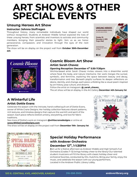 December 2025 Newsletter | Andover Public Library