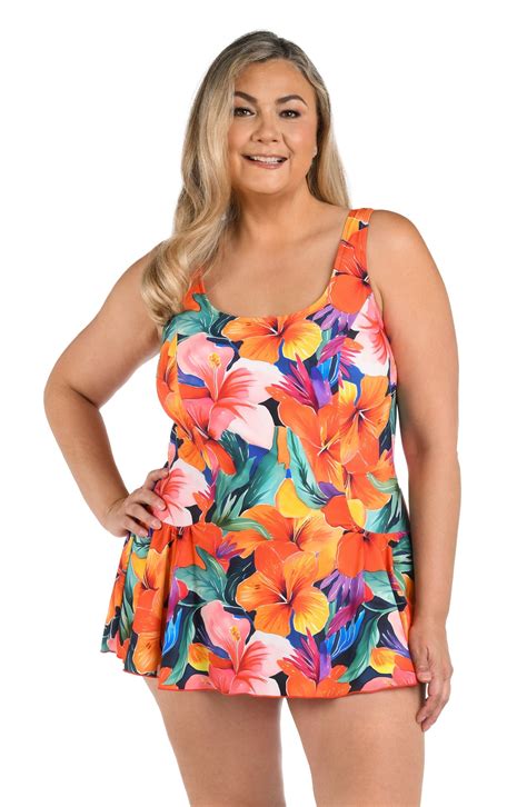 Plus Size Swimdresses | Shop with Maxine of Hollywood