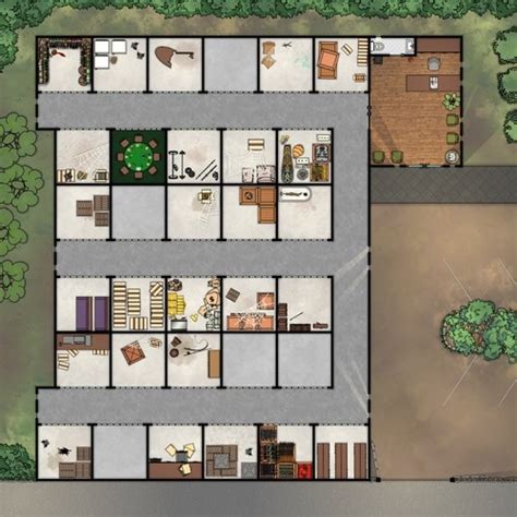 Storage Unit Map | Cthulhu Architect