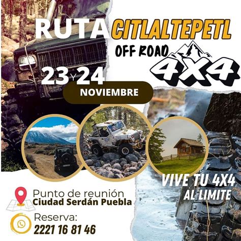 ruta citlaltepetl 4x4 off Road, Citlaltepetl Pico De Orizaba, Puebla ...