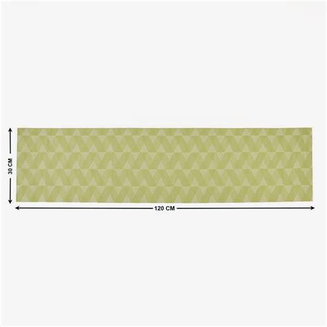 Buy Eden Geometric PVC Table Runner from Home Centre at just INR 699.0