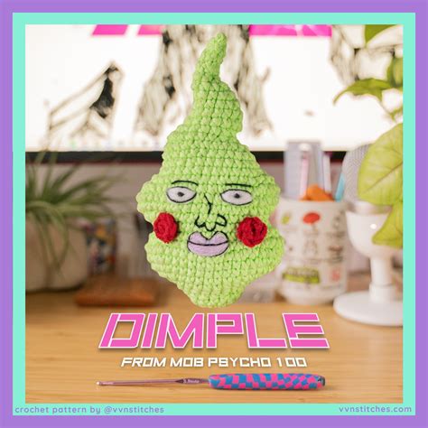 Dimple Mob Psycho 100 Crochet Pattern – VVN Stitches