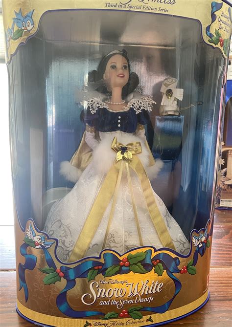 Disney Holiday Princess Snow White Barbie Doll Mattel 1998 BNIB NRFB ...