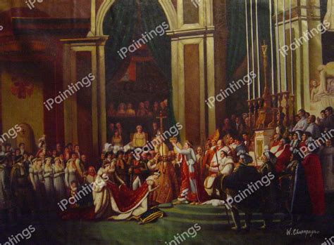 Consecration Of Emperor Napoleon I And Coronation Of Josephine Painting ...