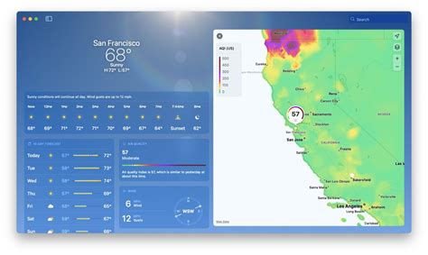 View an AQI Map in Weather on iPhone, iPad, & Mac - OS X Daily