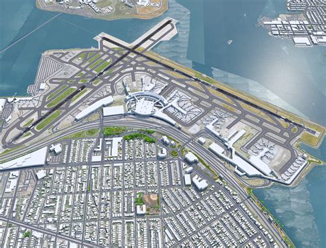 New York LaGuardia Airport - 3D Model by 3dstudio