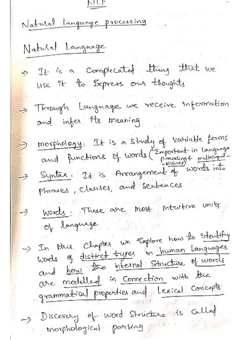 NLP(UNIT-1,2) - Comprehensive Notes on Natural Language Processing ...