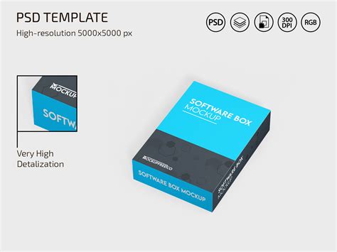 Software Box Mockup PSD :: Behance