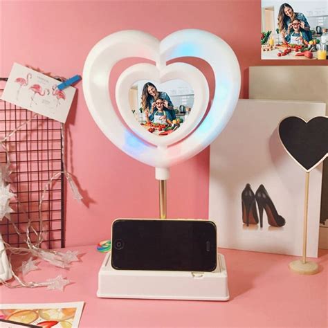 Heart Shaped LED Light + Mini Storage (White Colour)