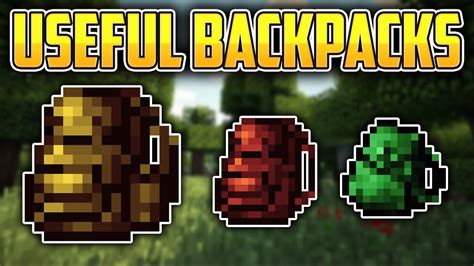 Image result for How to Use a Backpack in the Backpack Mod