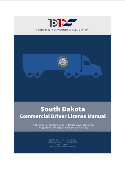 South Dakota Commercial Drivers License Manual: Official, Updated and ...