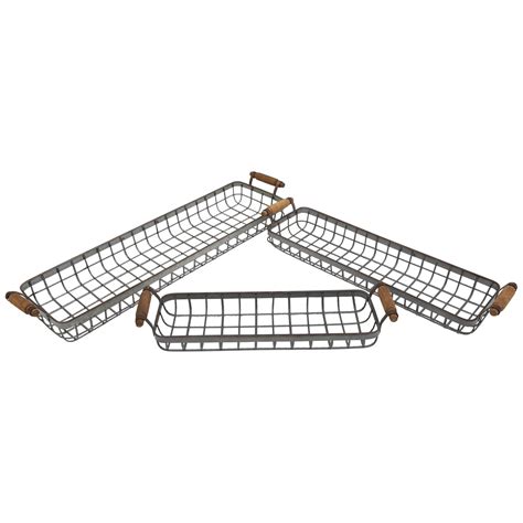 Galvanized Metal Wire Basket Set | Hobby Lobby | 1548932