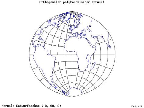 Polyconic Projection 的图像结果