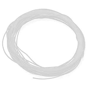 Othmro 1Pcs 16.4ft Length PTFE Teflon Bowden Tube, 0.03mm ID x 0.06mm ...