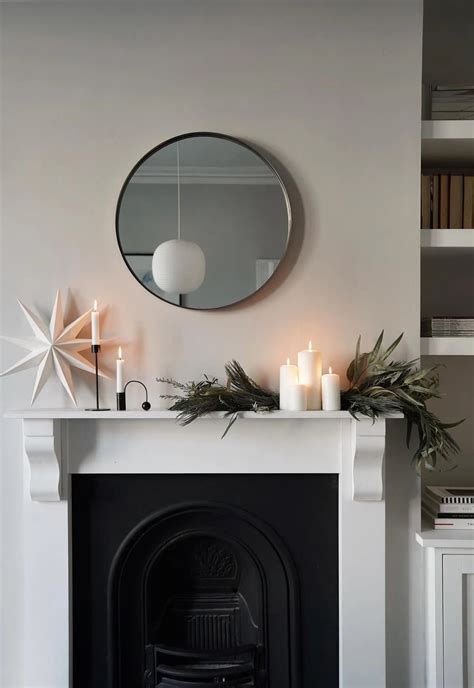 Festive mantelpiece ideas | Kate Wiltshire Design