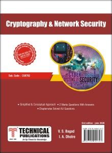 Cryptography & Network Security for BE Anna University R17 CBCS (VII ...