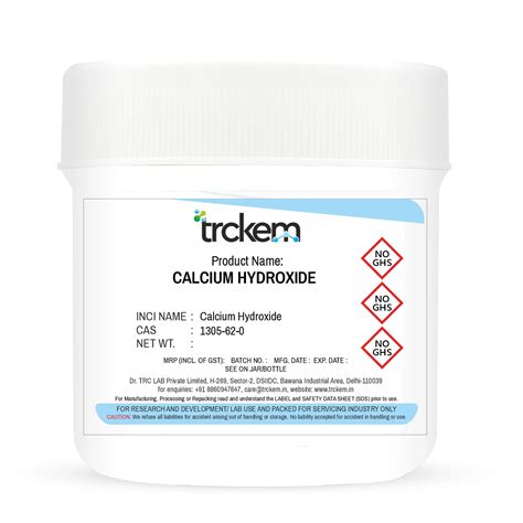 CALCIUM HYDROXIDE – Trckem