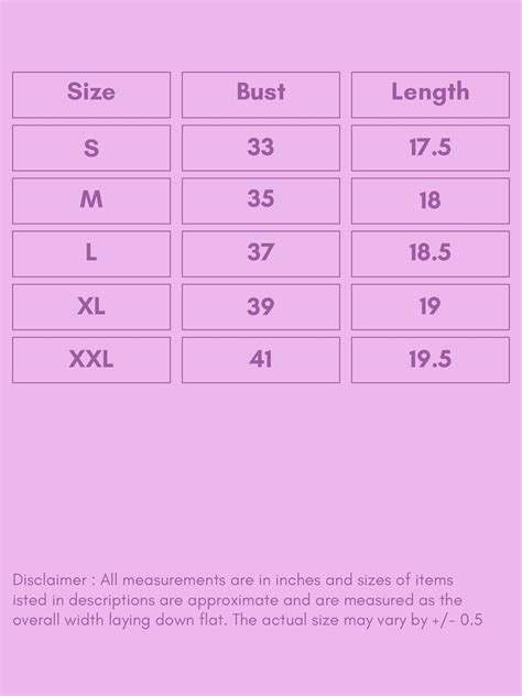 Melangebox Size Guide – Melangebox India