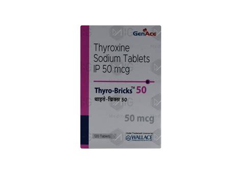 Thyro Bricks 50mcg tablets : Uses, Dosage, Benefits & Side Effects